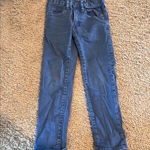 Blue Straight Leg Jeans with Classic Denim Style